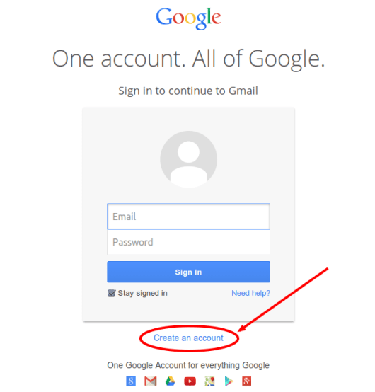 form gmail