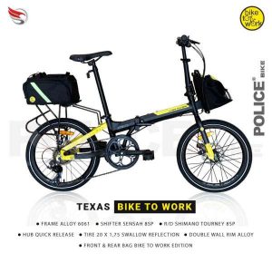 Sepeda Lipat Police Texas